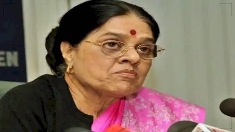 पूर्व केंद्रीय मंत्री गिरिजा व्यास झुलसी, पूजा करने के बाद उठते समय दुपट्टे ने पकड़ी आग; अस्पताल में भर्ती