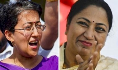 CM रेखा की जगह पति चला रहे दिल्ली की सरकार,आतिशी ने फोटो जारी कर किया सनसनीखेज दावा, AAP के आरोपों पर BJP का भी पलटवार