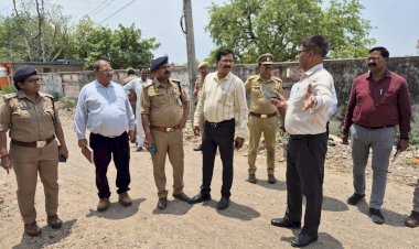 जाम की समस्या से निजात दिलाने के प्रयास तेज, डीएम और एसपी ने किया स्थलीय निरीक्षण