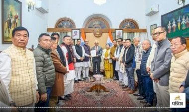 मणिपुर में बीजेपी ने सरकार बनाने का दावा पेश किया,तेज हुई सरकार बनाने की कवायद,फरवरी से लागू है राष्ट्रपति शासन