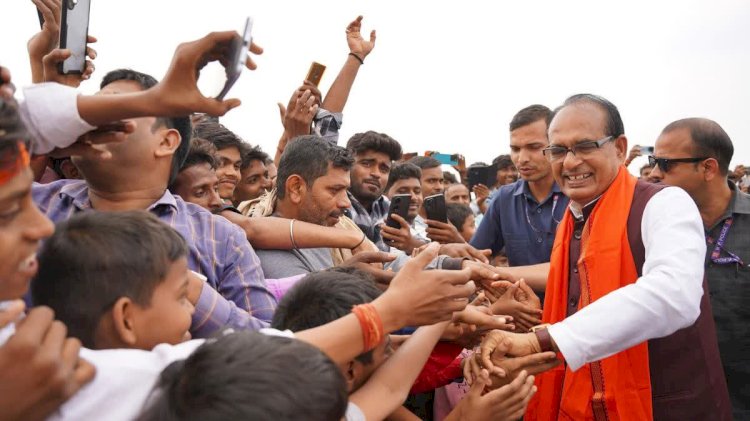 शिवराज सिंह चौहान 25 साल बाद फिर करने जा रहे पदयात्रा,  25 मई से 25 किलोमीटर हर रोज शिवराज चलेंगे पैदल