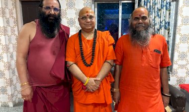 सनातन धर्म का गौरव बनाए रखें, कानून से ऊपर कोई नहीं : स्वामी बालकानंद गिरी महाराज  संतों ने नेताओं को चेताया, तिलक-चोटी विवाद पर दी एकजुटता की सीख