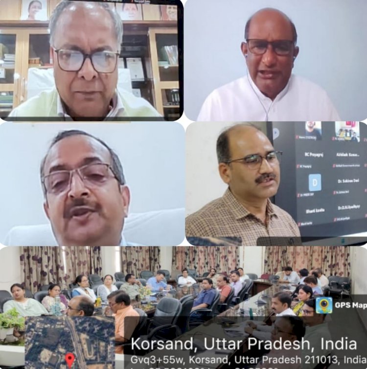 ज्ञान परम्परा की विरासत है योग- प्रोफेसर विश्वकर्मा,  योग को हम जीवन से अलग नहीं कर सकते-प्रोफेसर सत्यकाम 