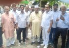 पुल निर्माण पूर्ण होने तक वैकल्पिक मार्ग के लिय जिलाधिकारी को जन संघर्ष मोर्चा ने दिया ज्ञापन