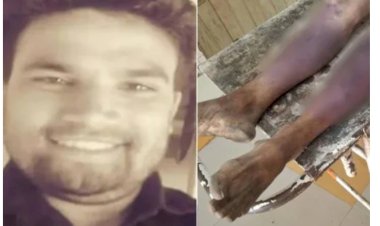 बेरहमी से पीट-पीटकर युवक की हत्या,तोड़ दी 40 हड्डियां, नीला पड़ गया शरीर, सड़क पर तड़पता रहा युवक,पुलिस संदिग्धों से कर रही पूछताछ