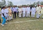 राष्ट्रीय खेल दिवस पर जालौन के इंदिरा स्टेडियम में हुआ लाइव प्रसारण, युवाओं ने हॉकी में दिखाया जज्बा