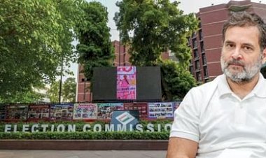 राहुल गांधी के 'वोट चोरी' आरोप पर चुनाव आयोग की चुनौती – शपथपत्र दें या माफी मांगें"