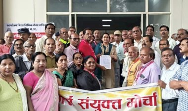 मुख्यमंत्री व मुख्य सचिव के नाम पेंशनर्स का ज्ञापन, महंगाई राहत और अवकाश नगदीकरण की मांग