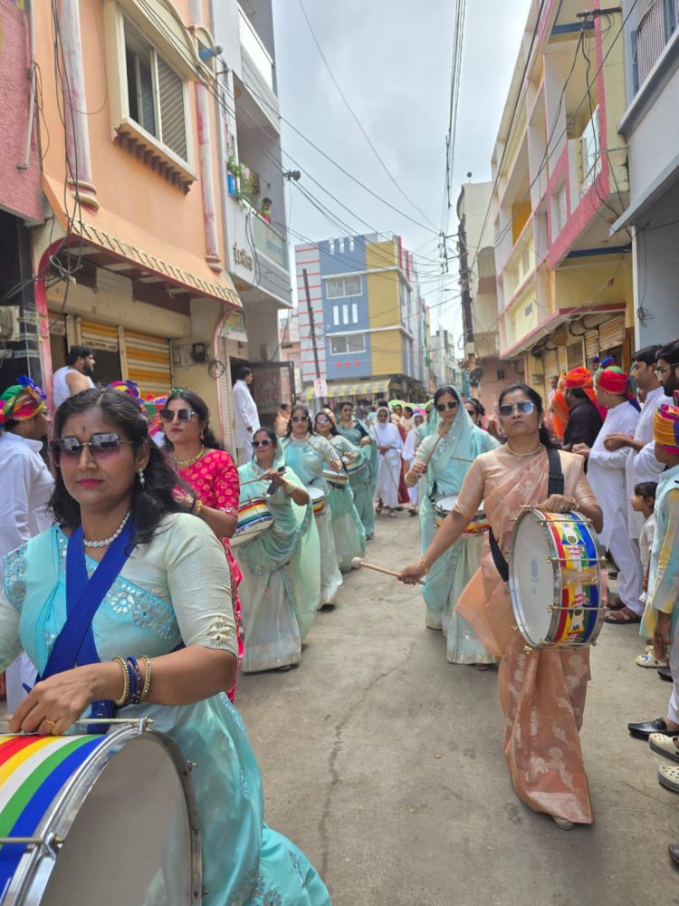 खरतरगच्छ के इतिहास में दर्ज हो रहा स्वर्णिम अध्याय! अजमेर में गूँजी 'राम मंदिर' जैसी कलश यात्रा