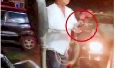 BJP नेता ने पति-पत्नी पर तान दी रिवॉल्वर,खुले में टॉयलेट करने से रोका तो रिवॉल्वर से धमकाने का मामला