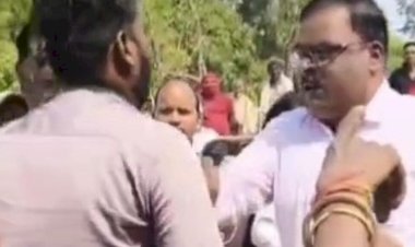 गालीबाज तहसीलदार निलंबित, किसान की पकड़ी कॉलर, दी गालियां वीडियो हुआ था वायरल, कमिश्नर ने की बड़ी कार्रवाई