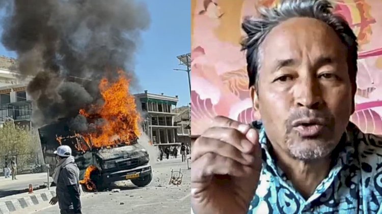 सोनम वांगचुक गिरफ्तार, लद्दाख में हिंसा के बाद पुलिस का बड़ा एक्शन, हिंसा में 4 लोगों की हुई थी मौत