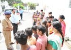 मिशन शक्ति 5.0 के तहत डीएम व एसपी ने कन्या विद्यालय में छात्राओं को किया जागरूक