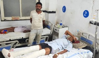 मंत्री के काफिले ने उड़ाया गरीब का ई रिक्शा, बुजुर्ग के दोनों पैर कटे , 6 अन्य घायल, मंत्री बोले- ‘मुझे मत फंसाओ
