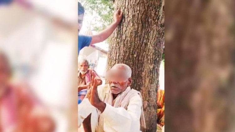 दलित बीमार बुजुर्ग रामपाल से चटवाई पेशाब! मंदिर अपवित्र करने का आरोप -आरोपी गिरफ्तार