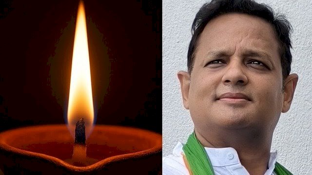 घर में आग लगने से कांग्रेस नेता की मौत,अखंड ज्योति से लगी  आग, सिक्युरिटी सिस्टम का सेंट्रल लॉक हुआ जाम; दम घुटने से अग्रवाल की मौत