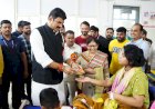 हर व्यक्ति को बेहतर स्वास्थ्य सुविधाएं मुहैया कराना हमारा संकल्प : गोविंद सिंह राजपूत,  मप्र के 70वें स्थापना दिवस के अवसर पर खाद्य मंत्री ने सागर जिला चिकित्सालय में बांटे फल और मिठाइयां