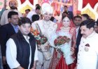 सामूहिक सम्मेलन में निकली CM मोहन यादव के बेटे अभिमन्यु की बारात,22 दूल्हों संग  विवाह स्थल पहुंचे अभिमन्यु–इशिता