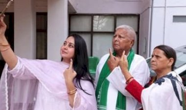 राजनीति छोड़ रही और परिवार से भी नाता तोड़ रही; तेजप्रताप के बाद रोहिणी ने लालू परिवार से किया किनारा:3 महीने से फैमिली में संजय यादव की वजह से कलह; बिखर जाएगा लालू का कुनबा?