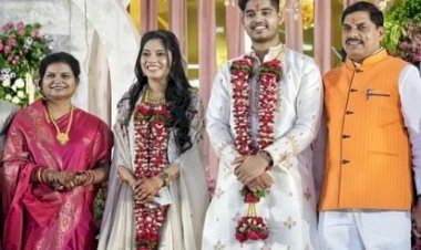 सीएम डॉ. मोहन यादव के बेटे की शादी 30 नवंबर को, आम आदमी' की तरह  डॉ.अभिमन्यु-डॉ. इशिता सामूहिक विवाह सम्मेलन में लेंगे फेरे