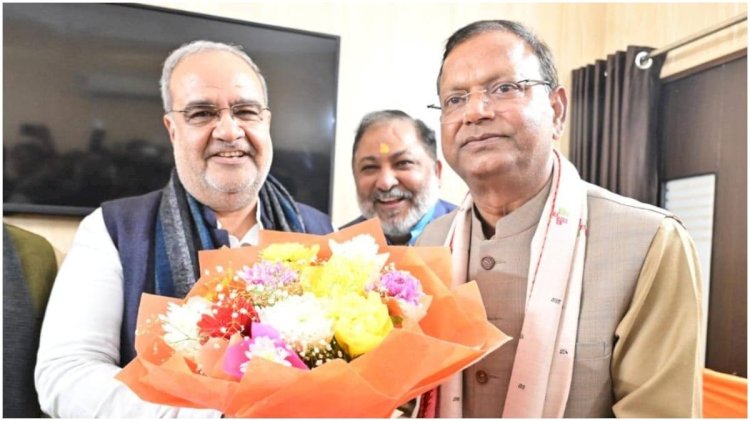 पंकज चौधरी बने यूपी BJP के नए अध्यक्ष, केंद्रीय मंत्री पीयूष गोयल ने किया ऐलान,यूपी बीजेपी संगठन को नई मजबूती