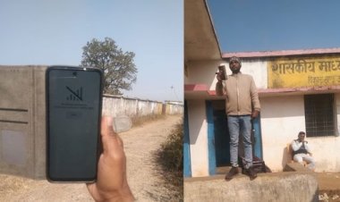 ई-अटेंडेंस के लिए छतों पर चढ़े शिक्षक:हमारे शिक्षक’ App हुआ बंद, सतना में ई-हाजिरी न लगने से टीचर्स परेशान