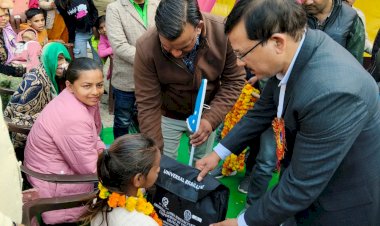 दिव्यांग बच्चों के सशक्तिकरण की दिशा में सार्थक पहल उपकरण वितरण कार्यक्रम सम्पन्न