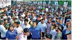 ग्वालियर में कांग्रेस की OTF मैराथन में हंगामा, जीतू पटवारी के सामने लगे मुर्दाबाद के नारे