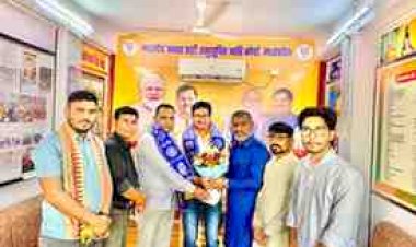 नव दायित्व मिलने पर भोपाल पहुंचे अजय सुखदेव, शीर्ष नेतृत्व का जताया आभार-शहडोल जिला प्रभारी बनने पर वरिष्ठ नेताओं से लिया आशीर्वाद, संगठन के प्रति समर्पण दोहराया