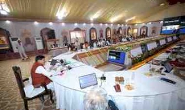 ई-बस से कैबिनेट बैठक में पहुंचे मुख्यमंत्री और मंत्री: जगदीशपुर बना प्रदेश की आठवीं कैबिनेट डेस्टिनेशन, यूसीसी और मेडिकल यूनिवर्सिटी पुनर्गठन पर अहम फैसलों की तैयारी