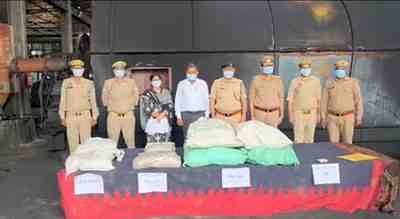 ऑपरेशन दहन के तहत जालौन पुलिस की बड़ी कार्रवाई: 56 लाख से अधिक कीमत के 102 किलो मादक पदार्थ नष्ट, नशा तस्करों पर कसा शिकंजा
