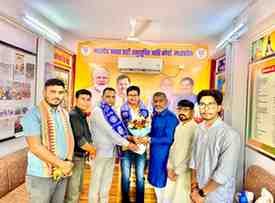 नव दायित्व मिलने पर भोपाल पहुंचे अजय सुखदेव, शीर्ष नेतृत्व का जताया आभार-शहडोल जिला प्रभारी बनने पर वरिष्ठ नेताओं से लिया आशीर्वाद, संगठन के प्रति समर्पण दोहराया