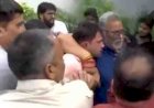 पप्पू यादव की प्रेस कॉन्फ्रेंस में हंगामा: जूता फेंका गया, चाकू से हमले की कोशिश का दावा; समर्थकों ने आरोपी को पकड़कर पुलिस के हवाले किया