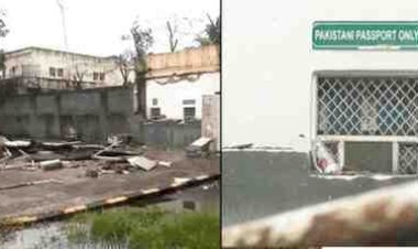 पाकिस्तानी हाई कमीशन के बाहर बुलडोजर एक्शन, वीजा काउंटर के पास बने अवैध ढांचे ढहाए