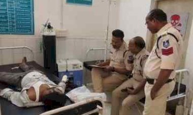 युवक पर जानलेवा हमला, कुल्हाड़ी से काटा हाथ का पंजा; सरपंच समेत 6 लोगों पर आरोप, जबलपुर रेफर