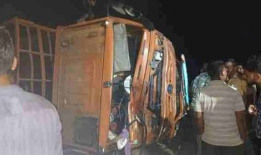मजदूरों से भरी बोलेरो को ट्रक ने मारी जोरदार टक्कर, 3 साल की बच्ची समेत 6 की मौत; 7 घायल