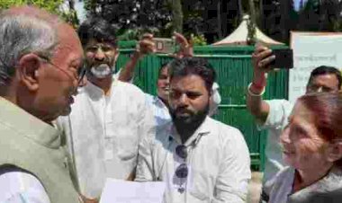 दिग्विजय सिंह से मिले अतिथि विद्वान, फॉलन आउट पर सरकार को घेरा; शिवराज का काफिला रोक बोले- 2023 में किया वादा पहले पूरा कराइए, नीति बनने तक छंटनी बंद हो