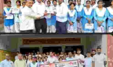 पंडित दीनदयाल उपाध्याय जयंती पर सेवा संकल्प अभियान, विद्यार्थियों ने लिया स्वच्छता और नागरिक जिम्मेदारी का संकल्प