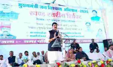 जनता की समस्याओं का मौके पर ही निराकरण करें अधिकारी : गोविंद सिंह राजपूत-खाद्य मंत्री की दो टूक, यह भाषण सुनाने का नहीं, समस्याओं के समाधान का शिविर है