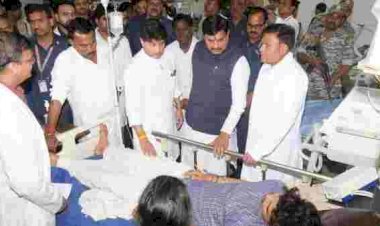ग्वालियर हादसे के घायलों से मिलने पहुंचे CM मोहन यादव और सिंधिया, बोले- दोषियों को बख्शा नहीं जाएगा; जरूरत पड़ने पर एयर एंबुलेंस से भेजेंगे मरीज