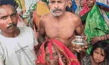 जल सत्याग्रह के बीच आदिवासी महिला की मौत, न्यूक्लियर प्लांट के विरोध ने पकड़ा तूल: पति बोले- क्या प्रशासन मेरी पत्नी को लौटा सकता है?