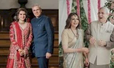 उमर अब्दुल्ला ने पत्रकार निधि राजदान से रचाई शादी: सोशल मीडिया पर तस्वीरें साझा कर लिखा- ‘कल से एक नए सफर की शुरुआत हुई